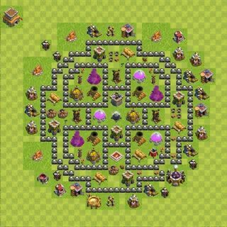 Clash of clans защита