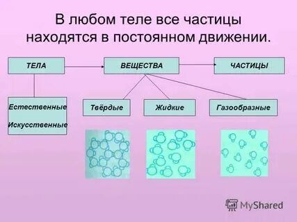 Тела вещества частицы 3 класс рабочие листы