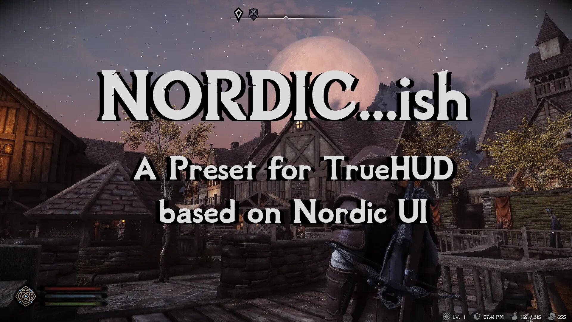 Skyrim Nordic UI. Nordic UI - interface overhaul. Nordic UI by uinto. Nordic UI interface overhaul Skyrim le. Truehud