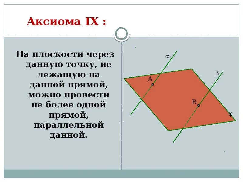 Докажите что через прямую можно провести