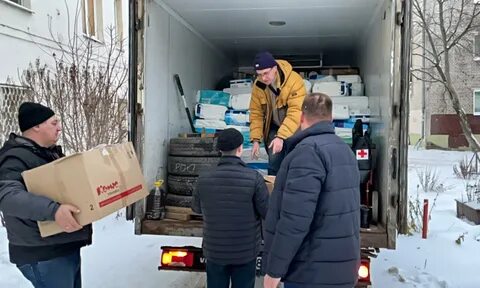 Гуманитарная помощь фронту