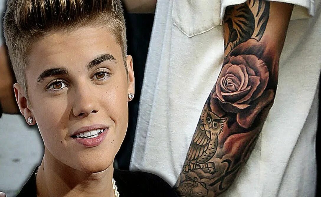 Тату нова модель. Джастин бибер. justin bieber tattoo. тату джастина бибера. джастин бибер татуировки.