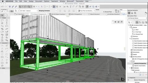 Container example