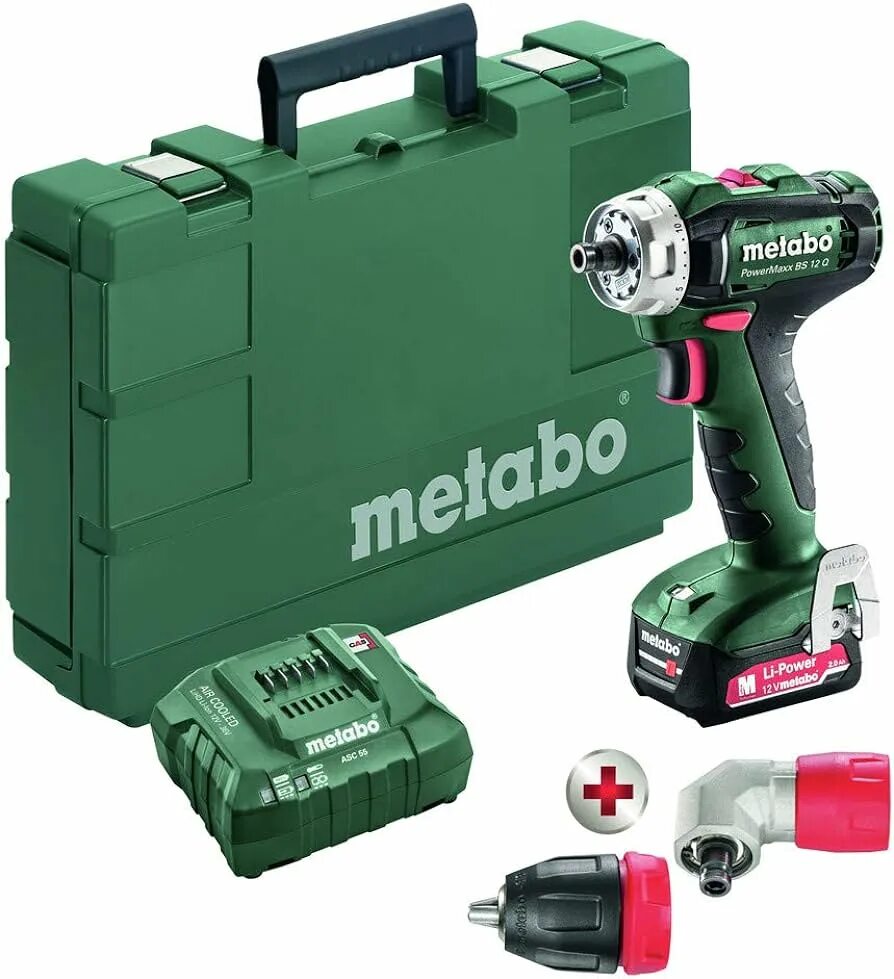 Шуруповерт metabo powermaxx 12. Metabo 2.0 ah. дрель-шуруповерт аккумуляторная metabo powermaxx bs, 6000809. metabo powermaxx bs 12. metabo 12v.