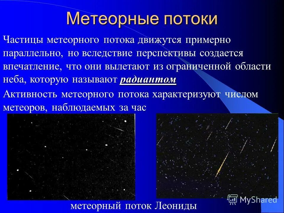 Поток определенных частиц. Метеоры метеориты метеорные потоки. Происхождение метеорного потока. Метеорные потоки презентация. Метеорные частицы.