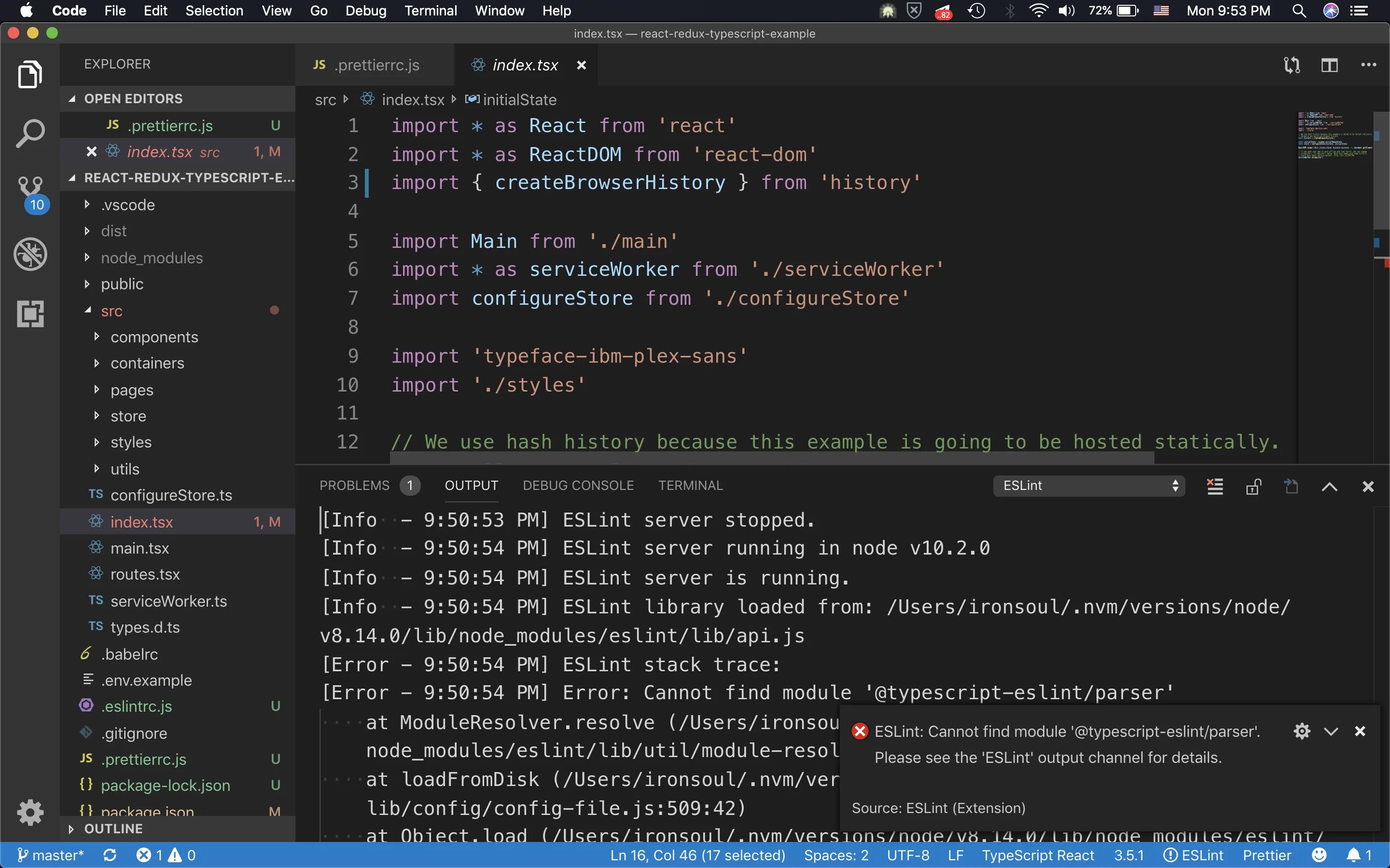 Npm cannot find module