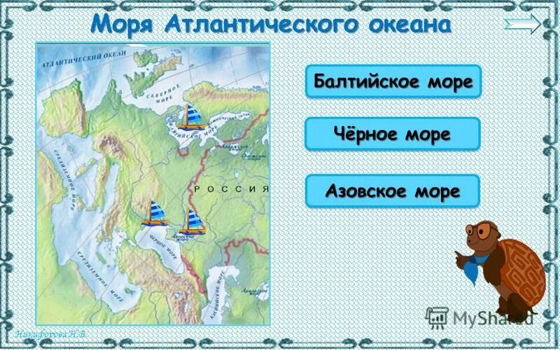 Евразия омывается водами 4 океанов. Балтийское чёрное и Азовское моря это моря. Моря и океаны которые омывают Евразию.