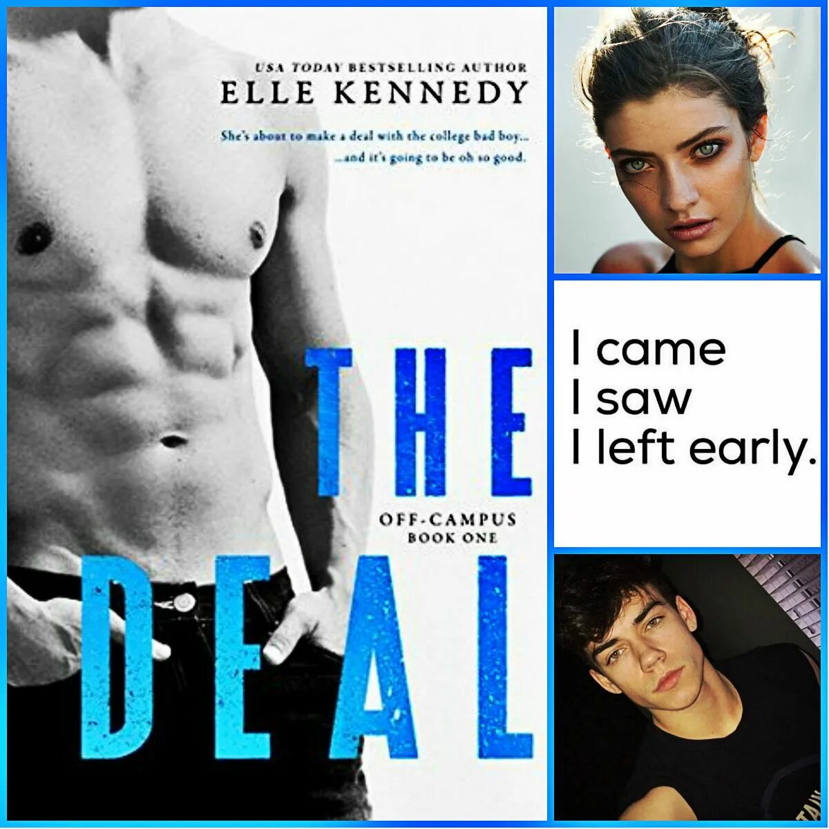 The deal read. Гаррет Грэхэм Эль Кеннеди. Книга the deal. The deal elle Kennedy. Эль Кеннеди вне кампуса.