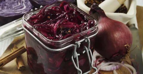 Маринованная красная капуста