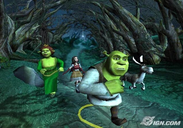 Игра шрек 2 часть 2. Игра Шрек 1 Фиона. Шрек 2 игра. Shrek 2 Team Action. Shrek 2 GAMECUBE.