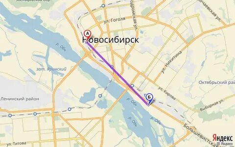 Гоголя карта новосибирск