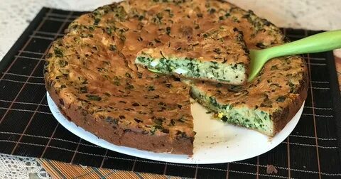 Заливной рыбный пирог на сковороде