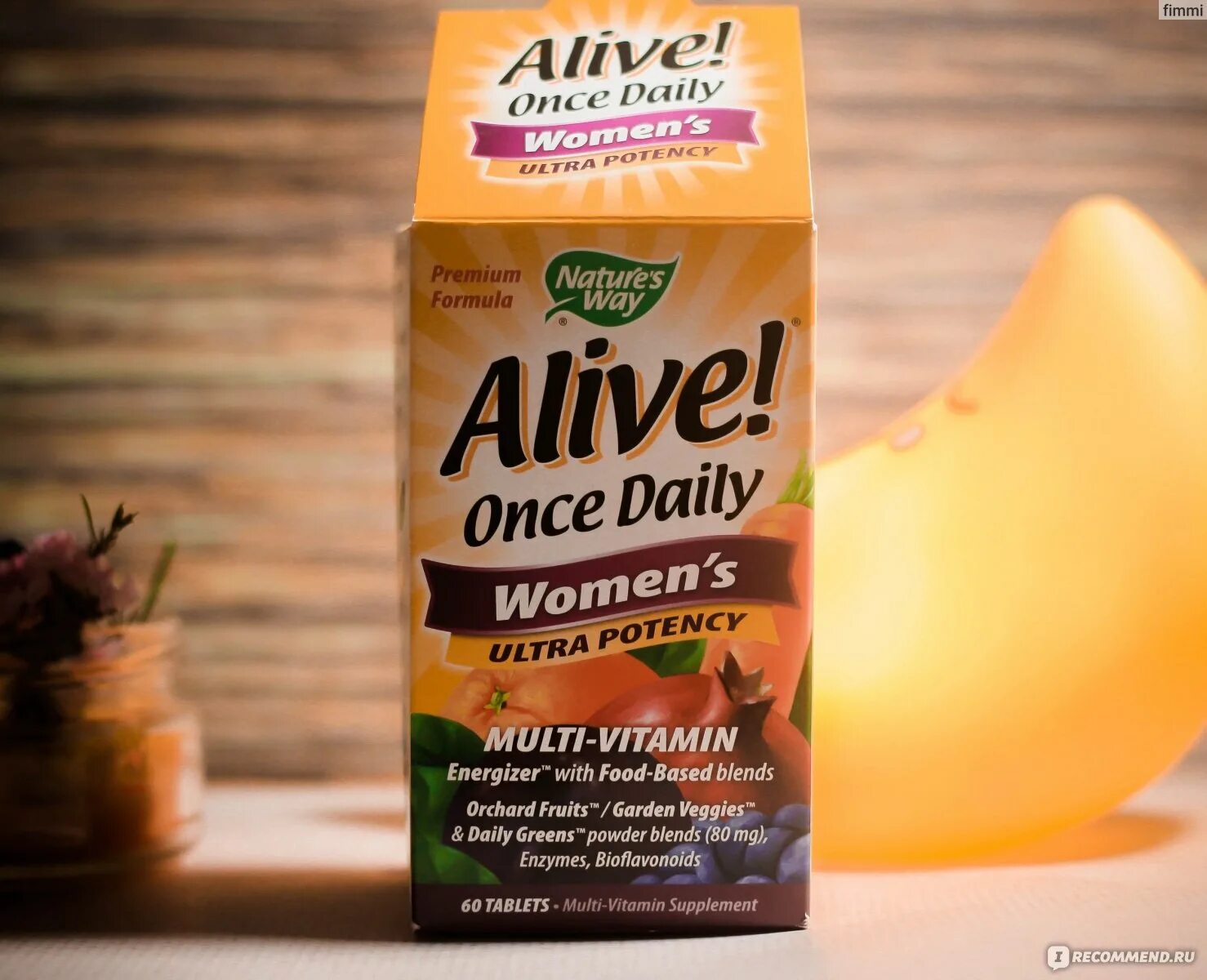 Once daily. Nature's way Alive once Daily women's Ultra Potency. Витамины Alive women's Ultra Potency. Витаминно-минеральный комплекс nature's way Alive! Once Daily women's Ultra Potency. Nature's way, Alive! Once Daily.