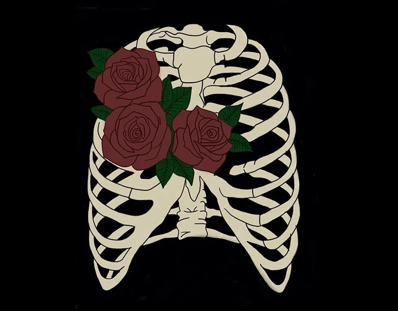 Bone rose