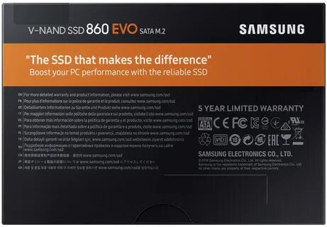 Samsung 860 mz 76e250bw