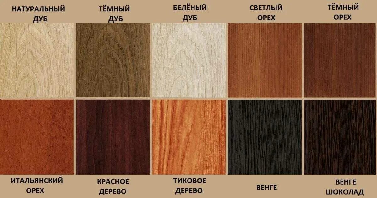 Как называется темное дерево