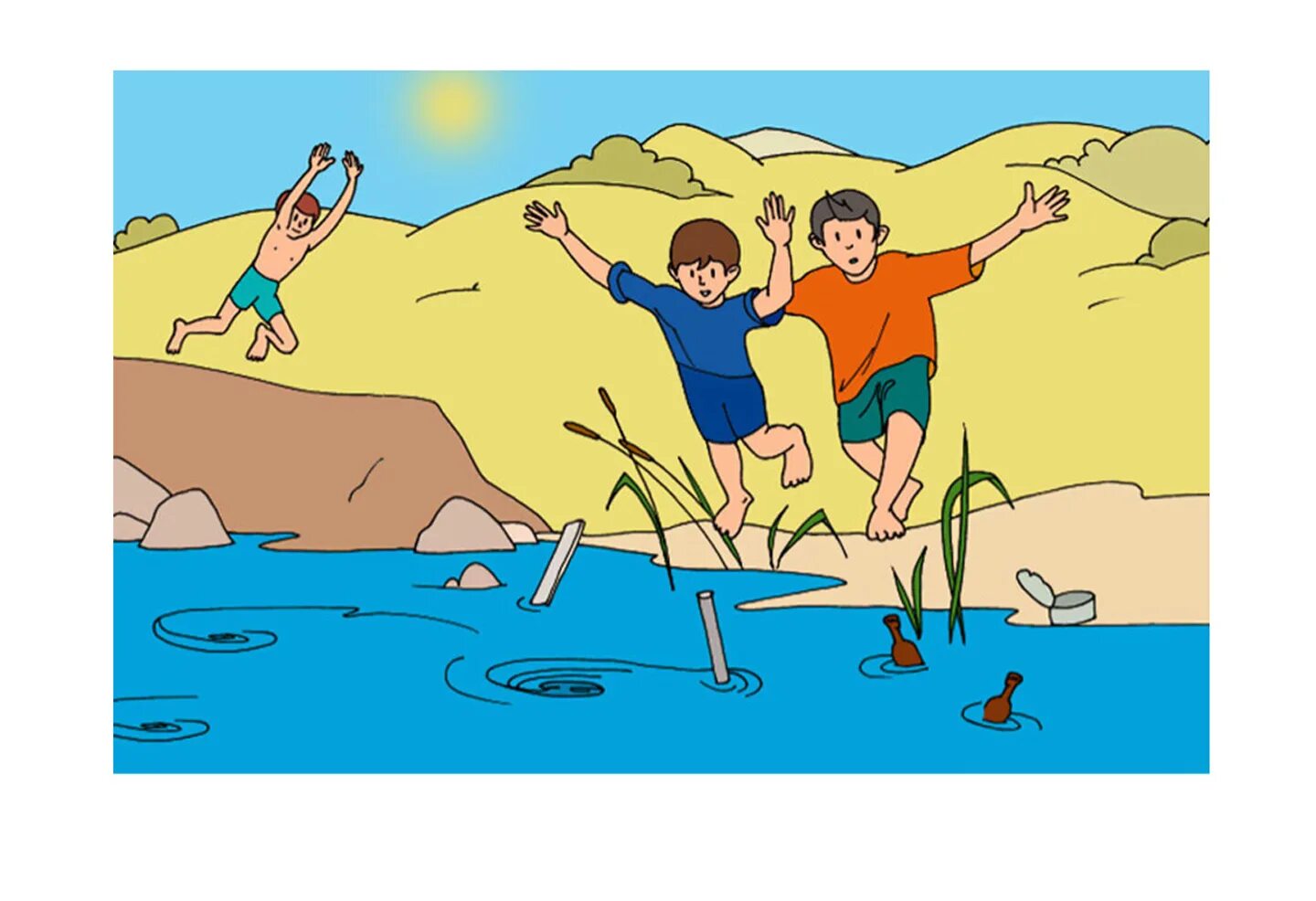 Правила поведения около водоемов для детей. Безопасное поведение в горах и на водоемах. Правила безопасности на воде. Безопасное поведение в горах и на водоемах. Правила поведениямна водн.