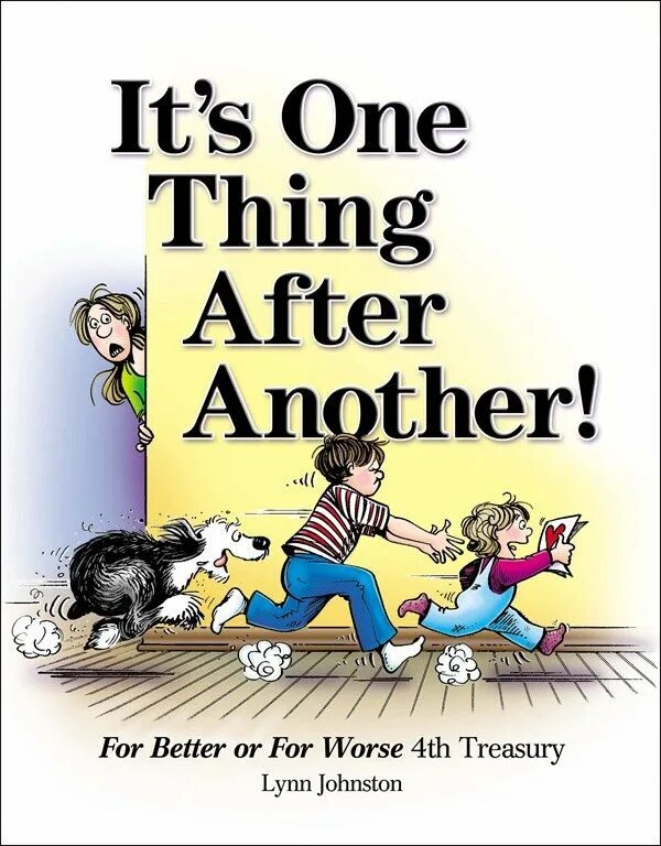 Happening one after another. Happening one after another
