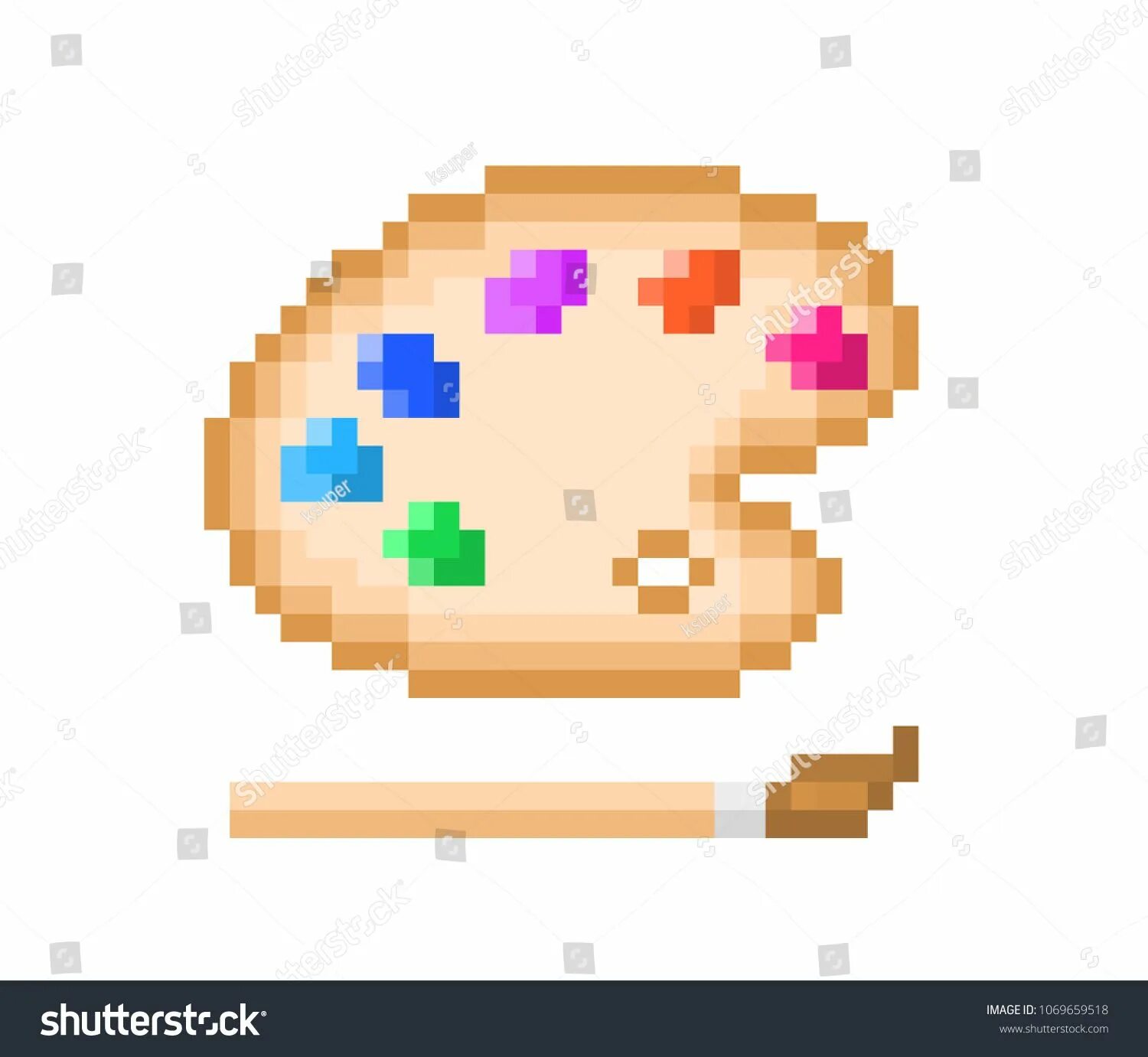 Кисть в майнкрафт мод. Майнкрафт кисть. Пиксельная кисточка. Paint brush pixel. Кисть в майнкрафте.