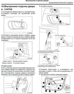 Как снять карту задней двери