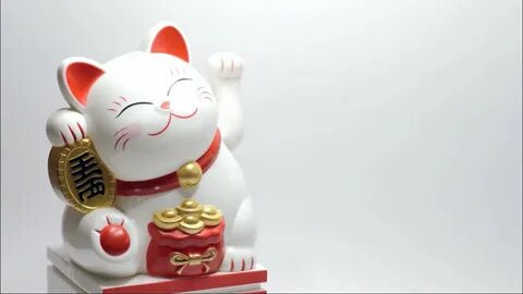 Кот для привлечения денег