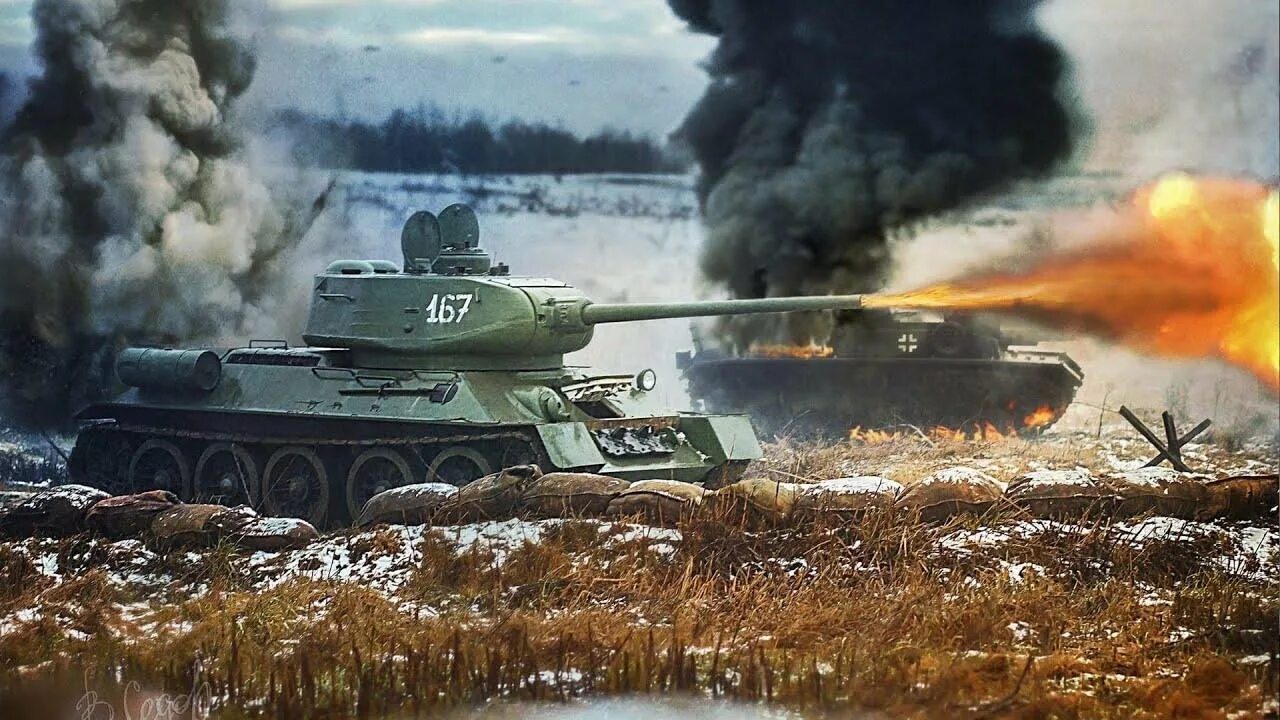 Танковые сражения отечественной войны