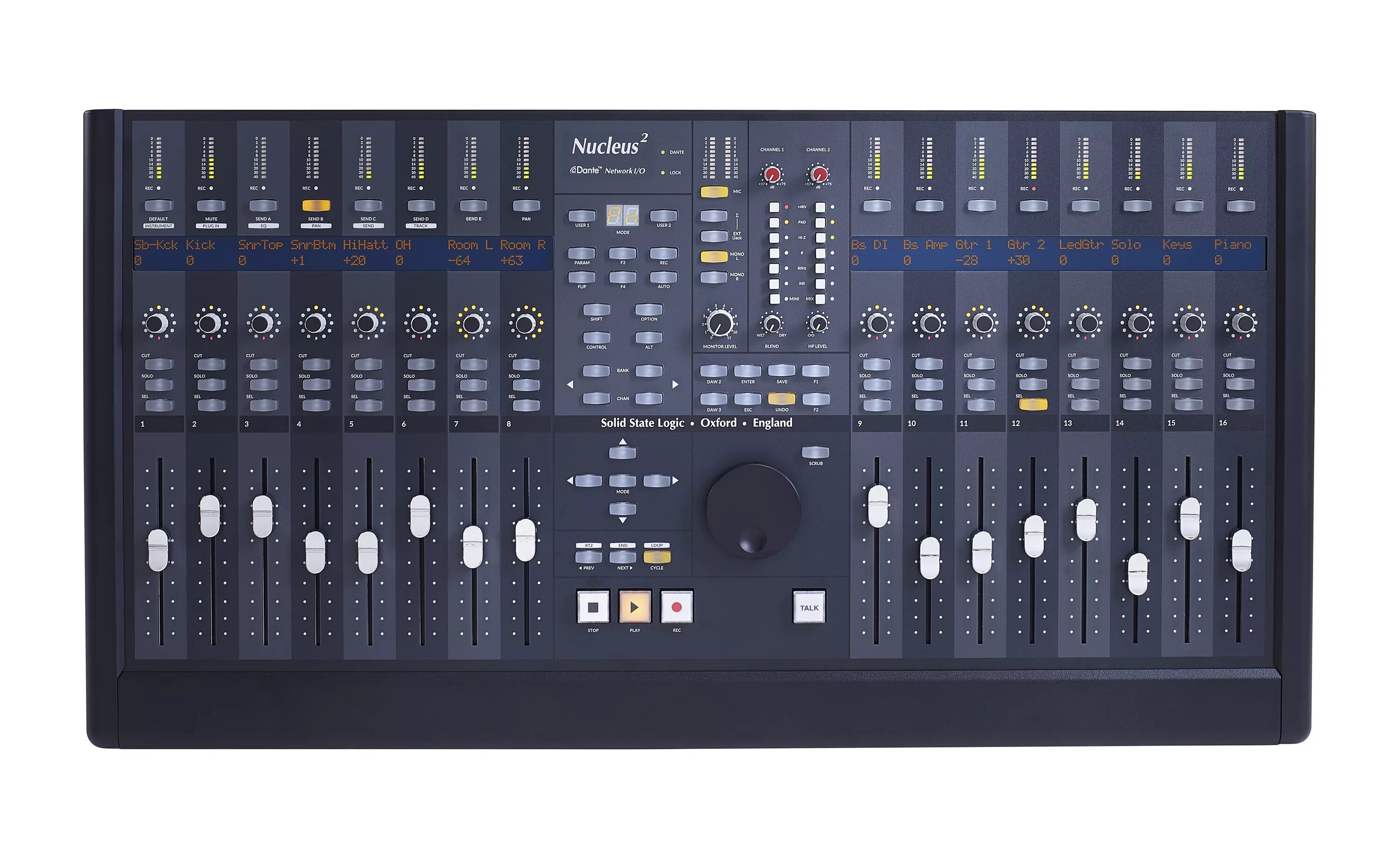 Logic state. Solid state logic 2. solid state logic nucleus 2. solid state logic 9000. ssl nucleus 2 dante control surface.