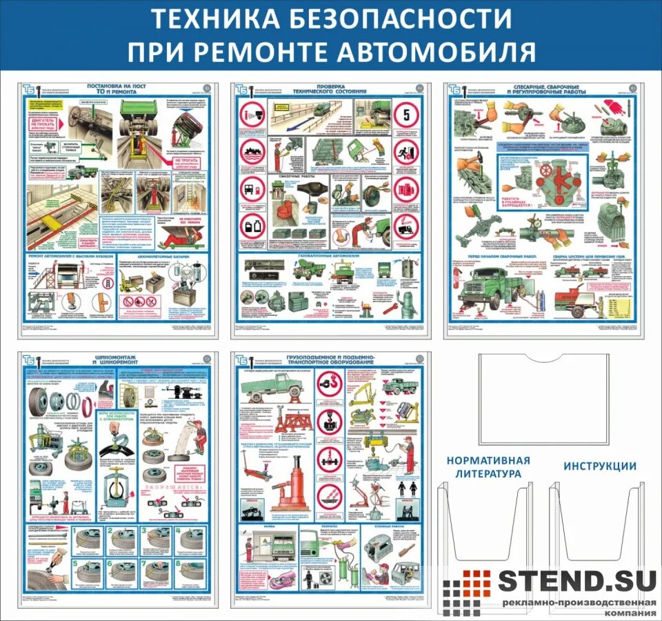 Безопасность при ремонте машины. Техника безопасности при ремонте автомобиля. Безопасность труда при ремонте автомобилей. Стенд «безопасность труда при ремонте автомобилей». Плакаты по технике безопасности при ремонте автомобилей.