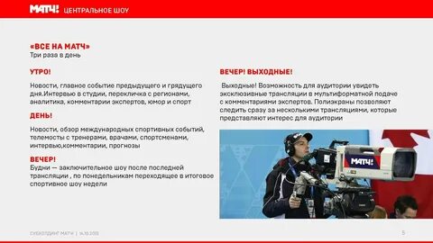 Программа матч тв 8 апреля