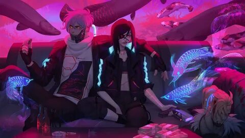 Cyberpunk 2077 animation