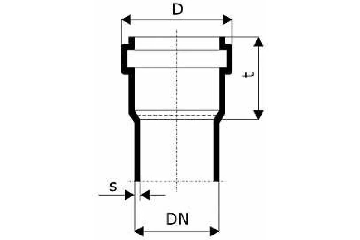 Наружный диаметр канализационной трубы 110. Труба канализационная 40 чертеж. Чертеж канализационной трубы 50. Внутренний диаметр трубы пвх 110. Внутренний и наружный диаметр канализационной трубы 110.