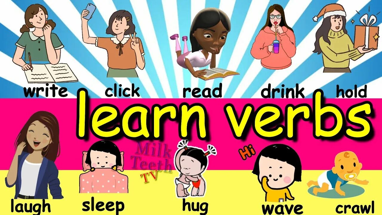 Verbs for Kids. Action verbs for Kids. Active verbs for Kids. Action слово. Common actions