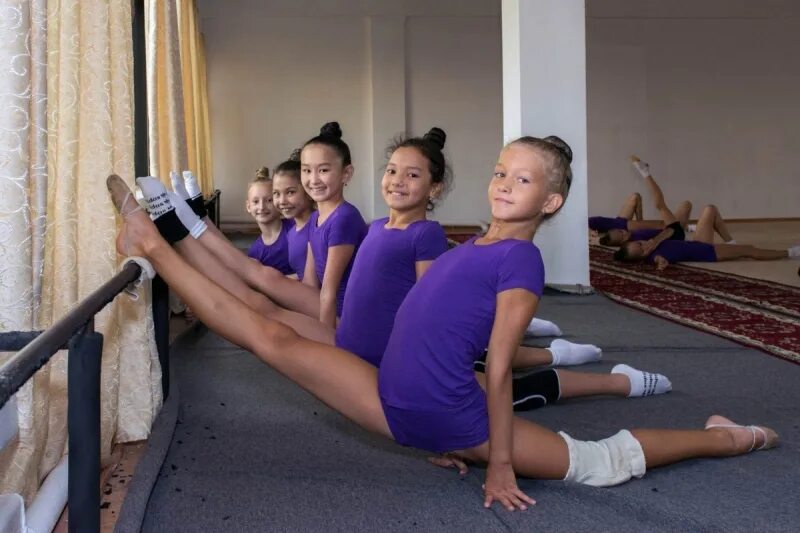 гимнастки сборы