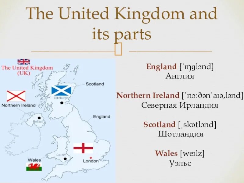 Великобритания Англия Шотландия Уэльс и Северная Ирландия. The uk and its Parts Шотландия. Уэльс Шотландия Ирландия. The United Kingdom текст. Spotlight 7 culture corner