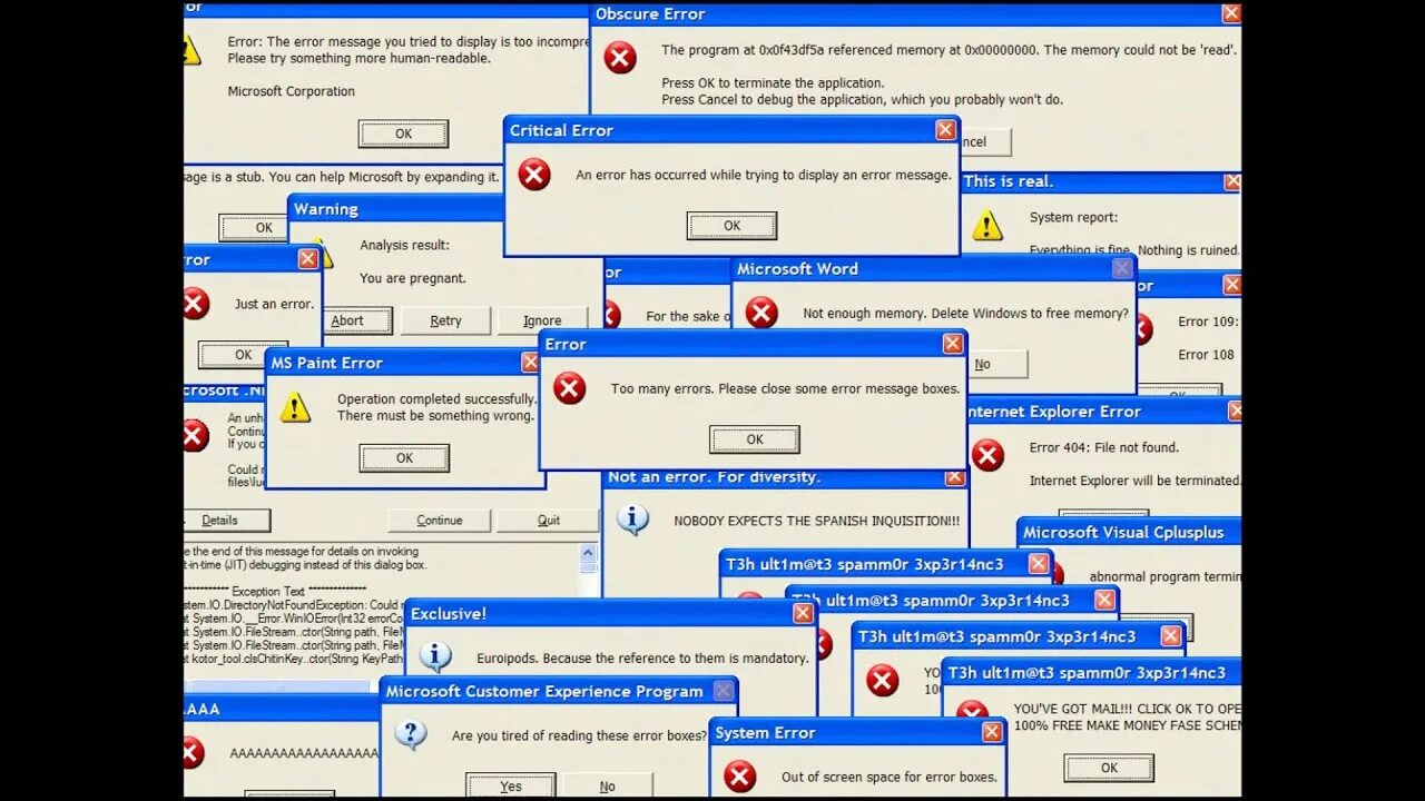 Not enough memory