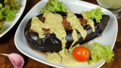 Сациви из баклажанов с грецкими