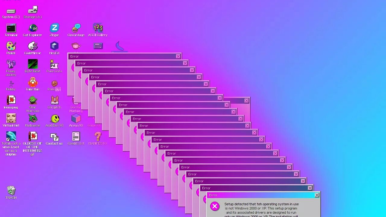 Ошибка виндовс музыка. Виндовс 93. hydra virus. windows 93 crazy error. виндовс 94.