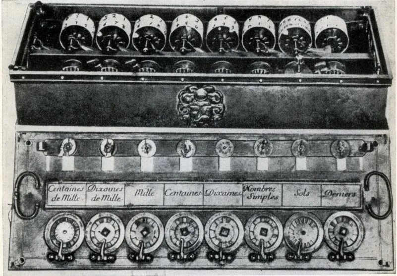 Паскалина Блеза Паскаля. Паскалина 1642. Блез Паскаль вычислительная машина. Паскалево колесо Блез Паскаль. Машина паскалина