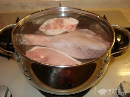 Сколько варить холодец без желатина