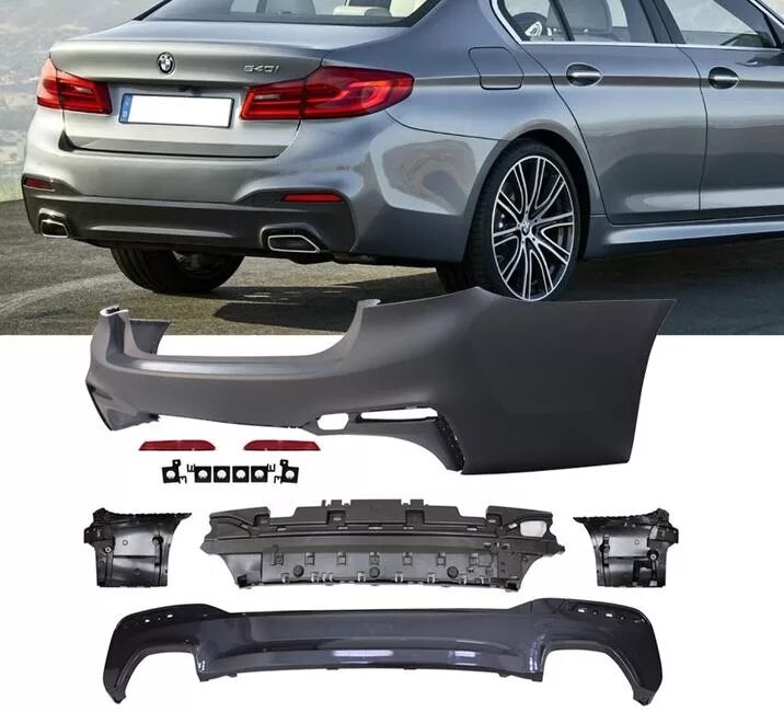 Бампер g30. Задний бампер bmw g30. задний диффузор bmw g30. бампер задний bmw 5 g30. задний бампер м пакет бмв g30.