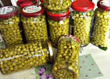 Как приготовить зеленый горошек на зиму