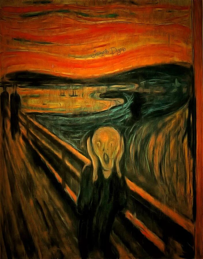 мунк крик оригинал