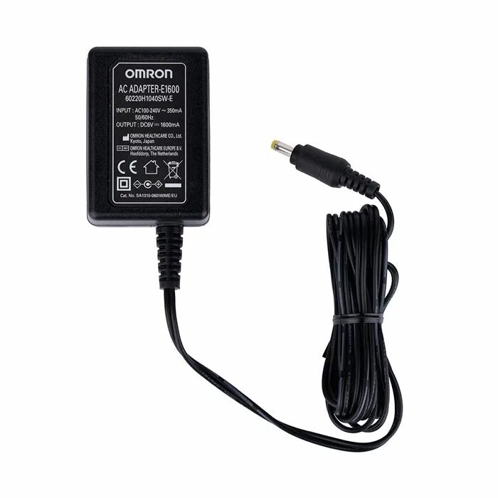 Адаптер питания Omron AC Adapter e-1600. Тонометр Омрон с адаптером. Зарядка для тонометра Омрон. Блок питания для аппарата измерения давления Омрон. Адаптер для omron