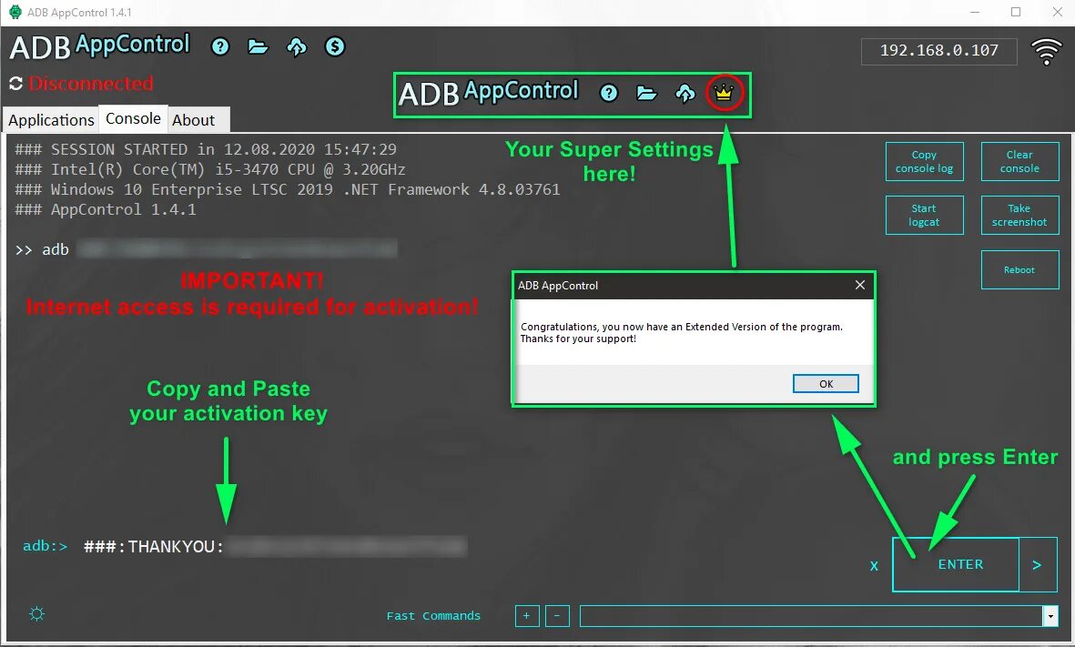 Adb packages. ADB APPCONTROL ключ. ADB APPCONTROL код активации. ADB APPCONTROL 4pda. ADB Control.