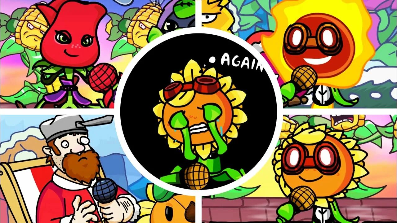 Plants night funkin. Plants vs Zombies Heroes Solar Flare. PVZ 2 Red Stinger.