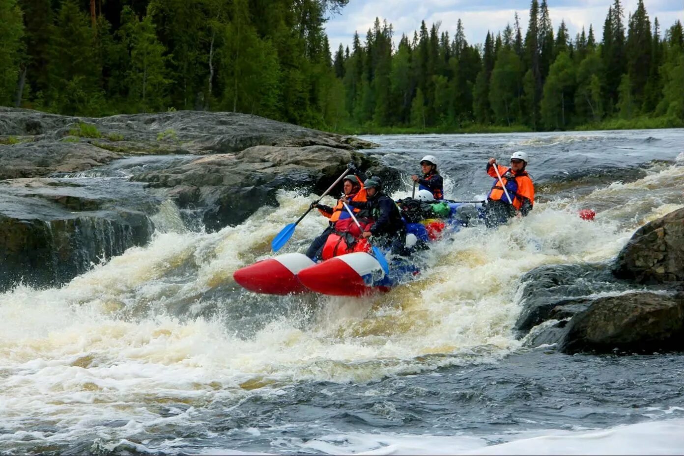 Водный поход карелия