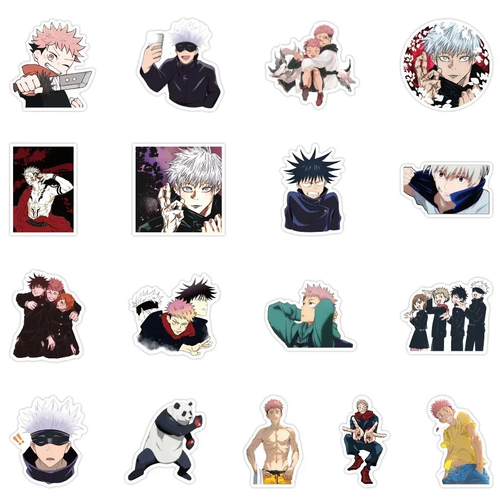 Gojo satoru stickers telegram. Jujutsu Kaisen Стикеры. Годжо Сатору наклейки.