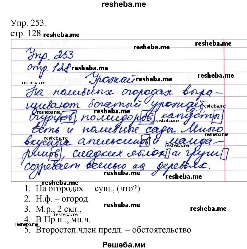 Упражнение 253 по русскому. Упражнение 253 по русскому