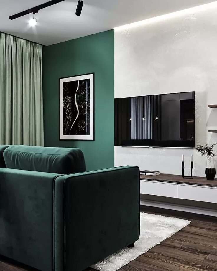 Пин от пользователя Maiara Salm на доске decor. Зеленые гостиные, Дизайнерские г