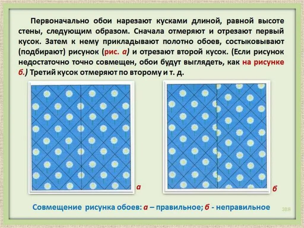 Как клеить обои с подгоном рисунка. Нарезка обоев с рисунком. нарезка обоев с подбором рисунка. основы технологии оклейки помещений обоями. раскрой обоев с подбором рисунка.